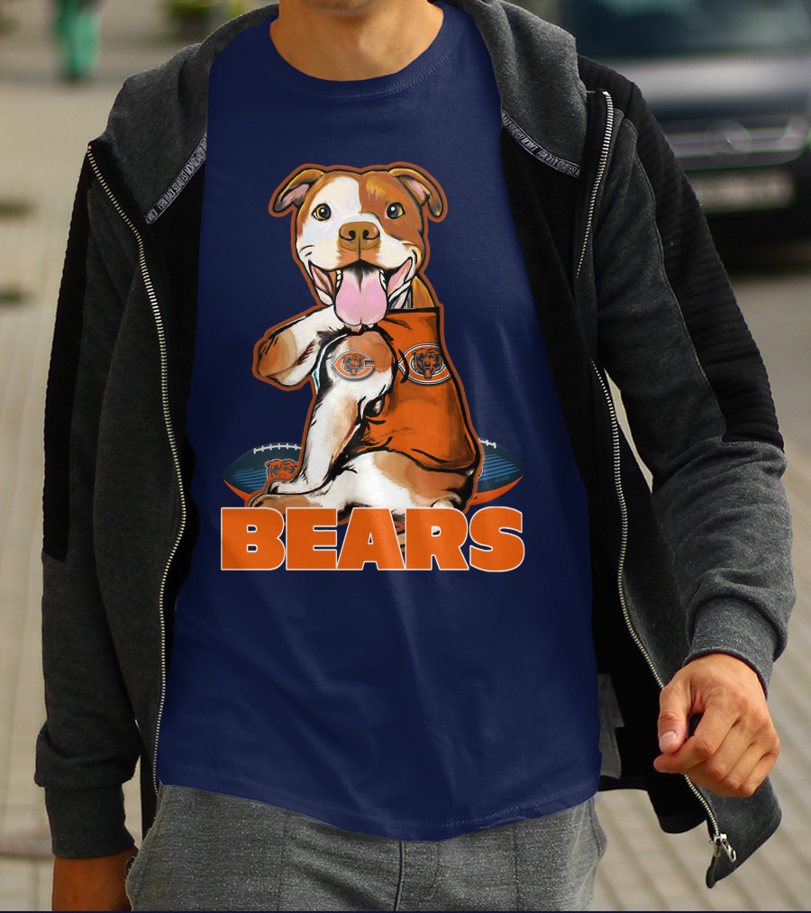 Pittbull Bears Football Chicago T-Shirt