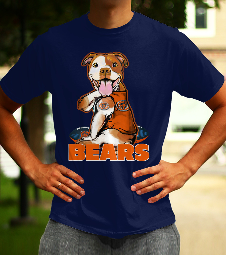 Pittbull Bears Football Chicago T-Shirt