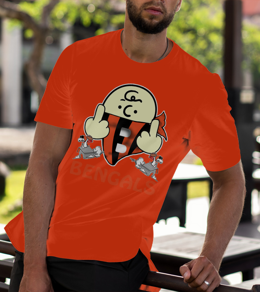 Bengals Snoopy Parody Cincinnati Football T-Shirt