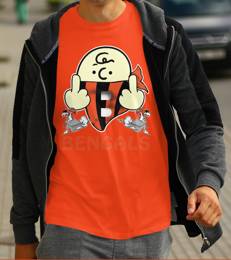 Bengals Snoopy Parody Cincinnati Football T-Shirt