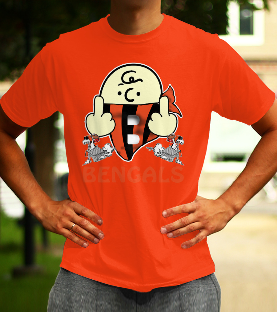 Bengals Snoopy Parody Cincinnati Football T-Shirt