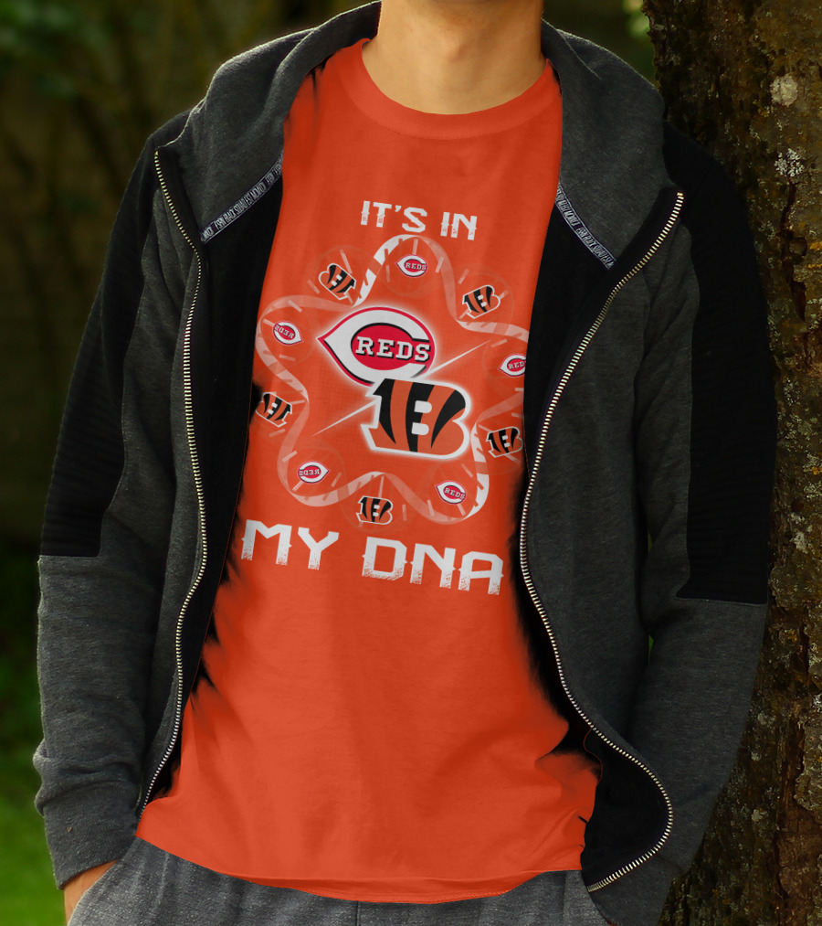 It's In My Dna Cincinnati Bengals Reds T-Shirt
