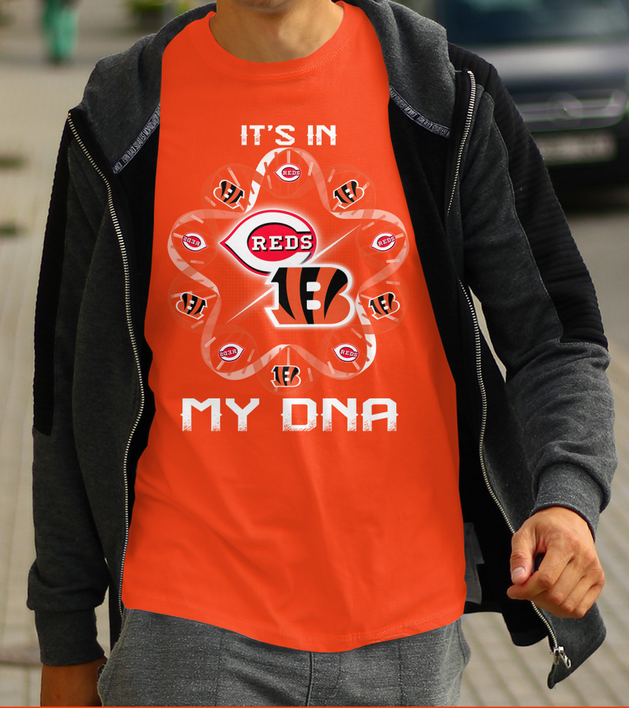 It's In My Dna Cincinnati Bengals Reds T-Shirt