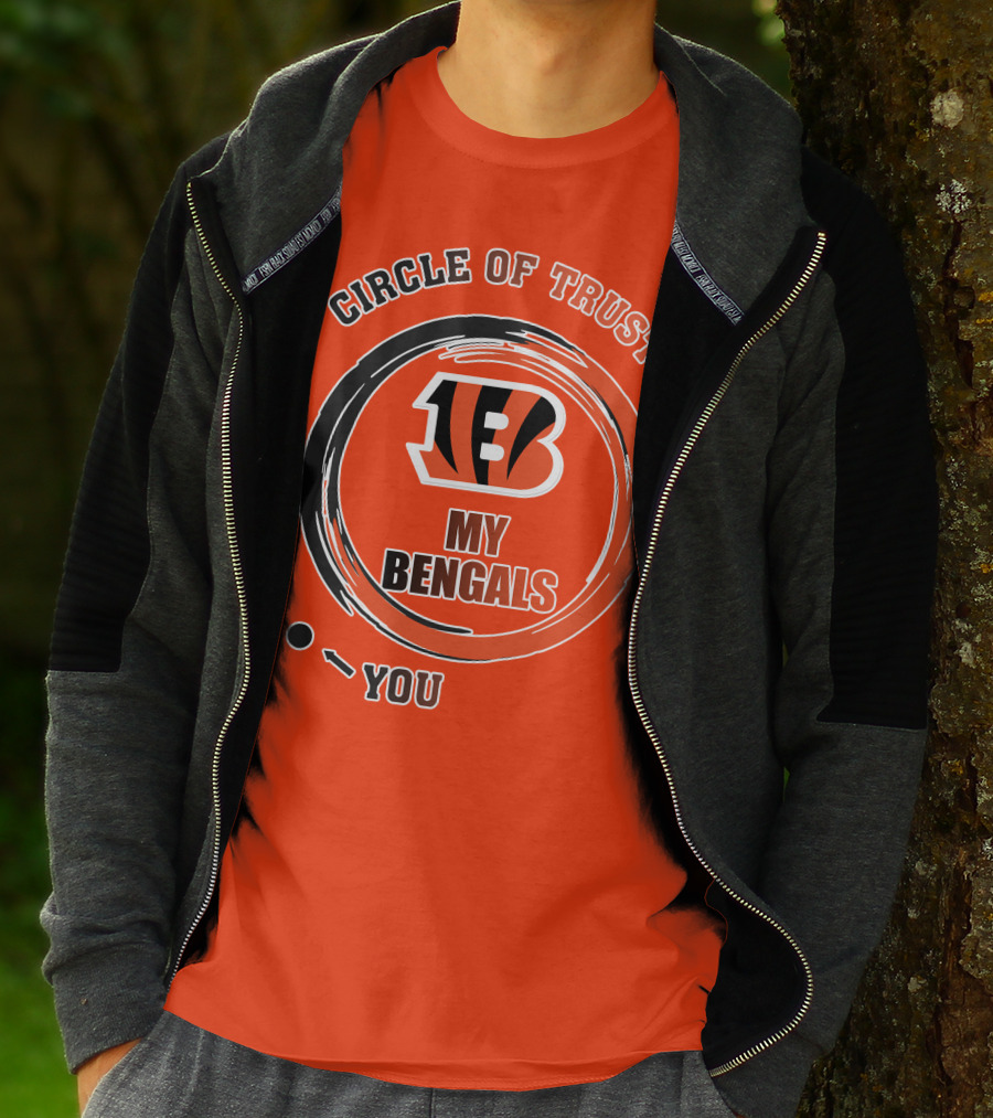 Circle Of Trust My Bengals Cincinnati Bengals T-Shirt
