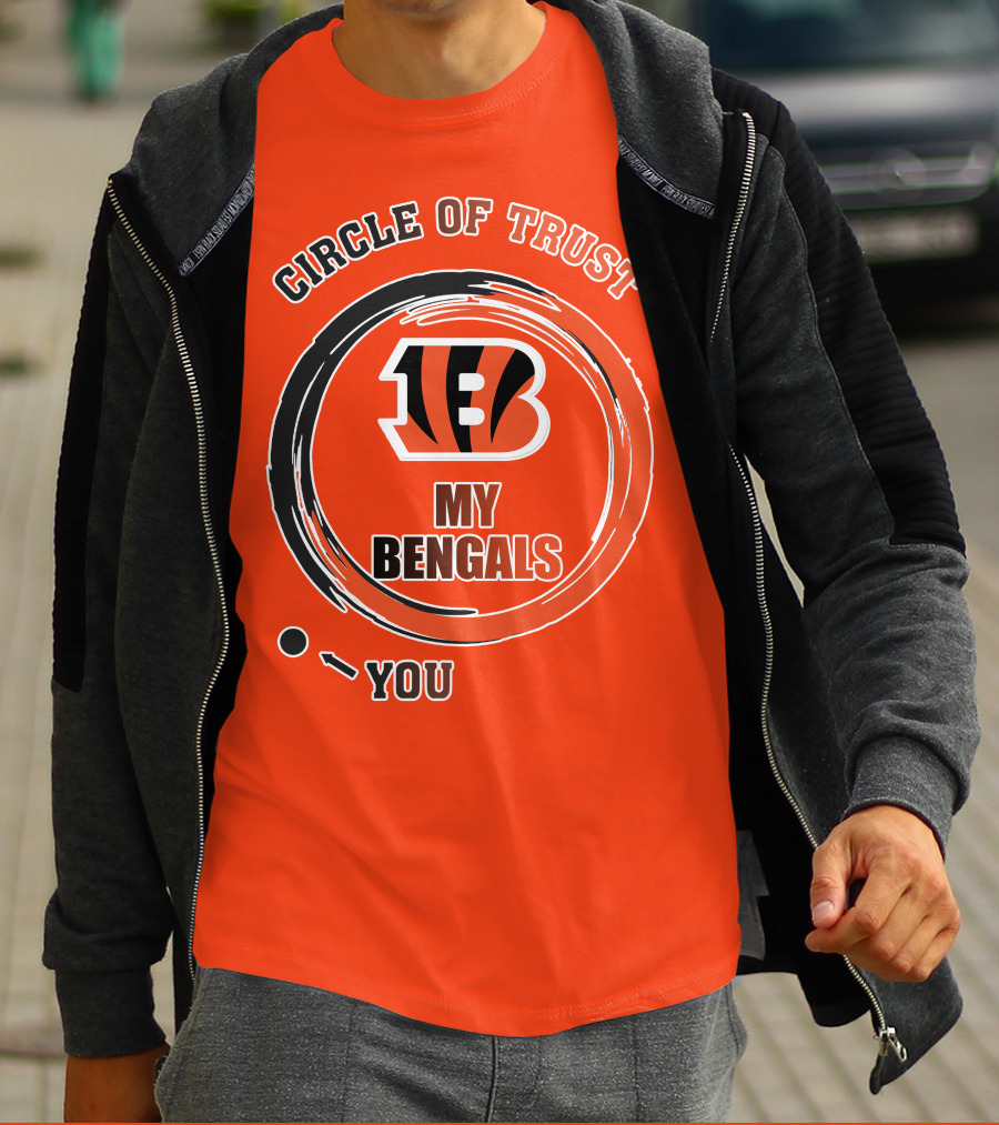 Circle Of Trust My Bengals Cincinnati Bengals T-Shirt