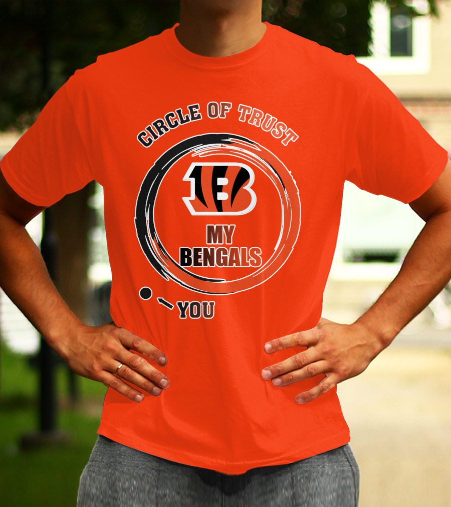 Circle Of Trust My Bengals Cincinnati Bengals T-Shirt