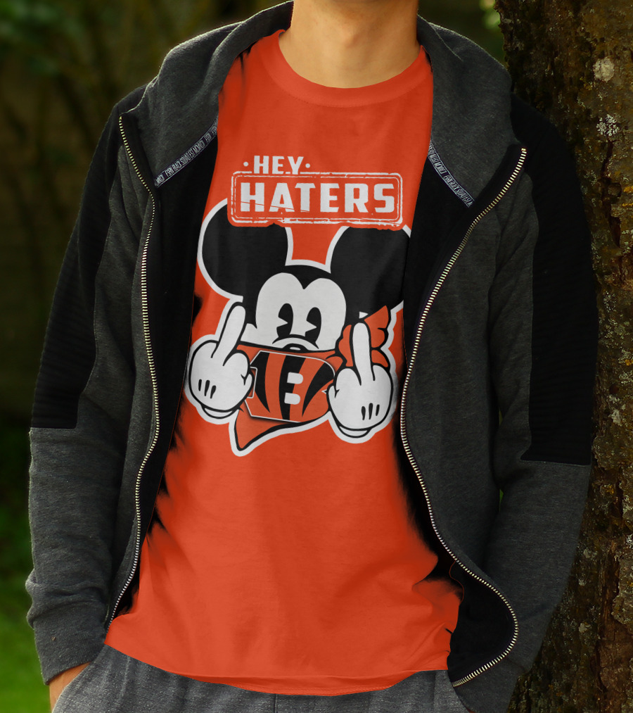 Hey Haters Mick V2 Cincinnati Bengals T-Shirt