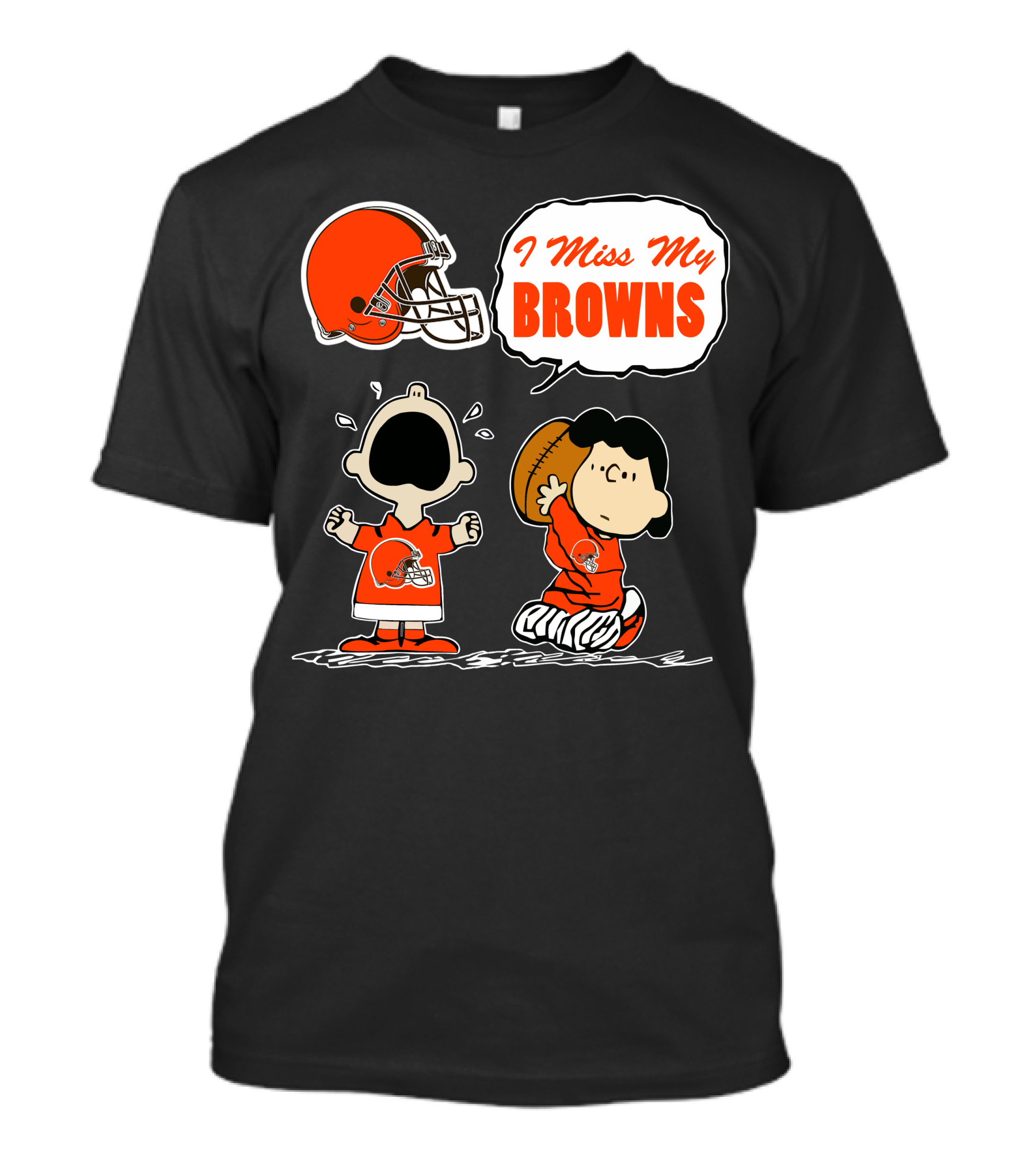I Miss My Cleveland Browns 67 Football Fan Nostalgia T-Shirt