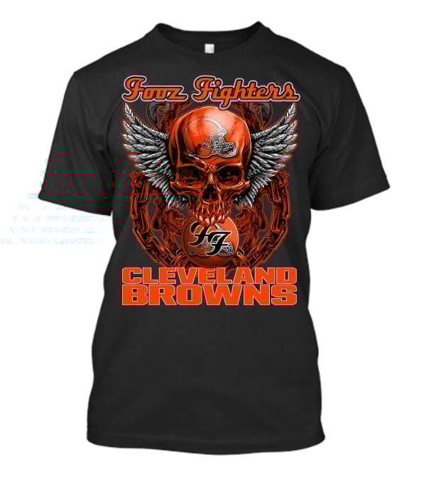 Fooz Fighters Cleveland Browns T-Shirt