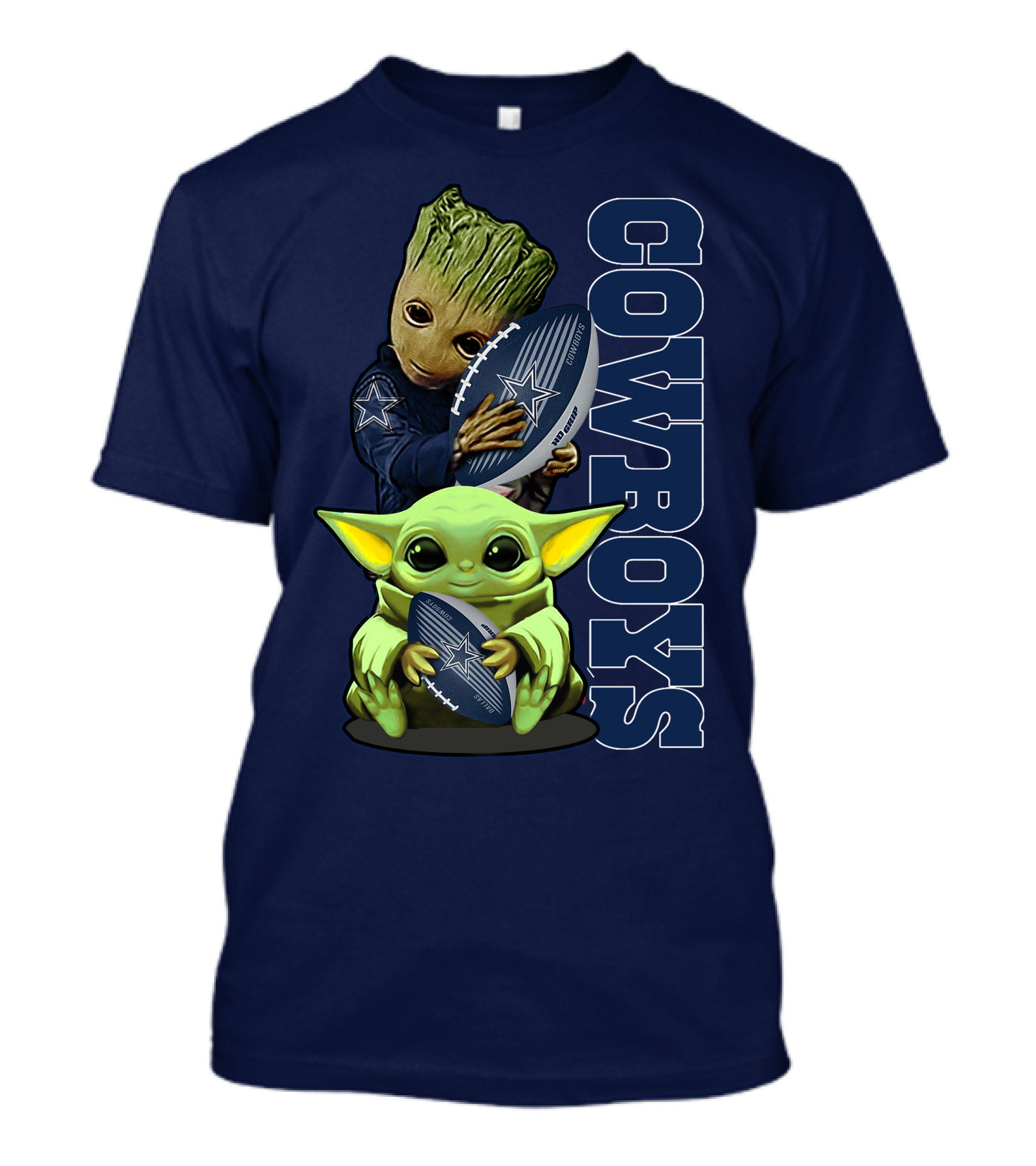 Grzd DALLAS COWBOYS COWBOYS Football Character T-Shirt