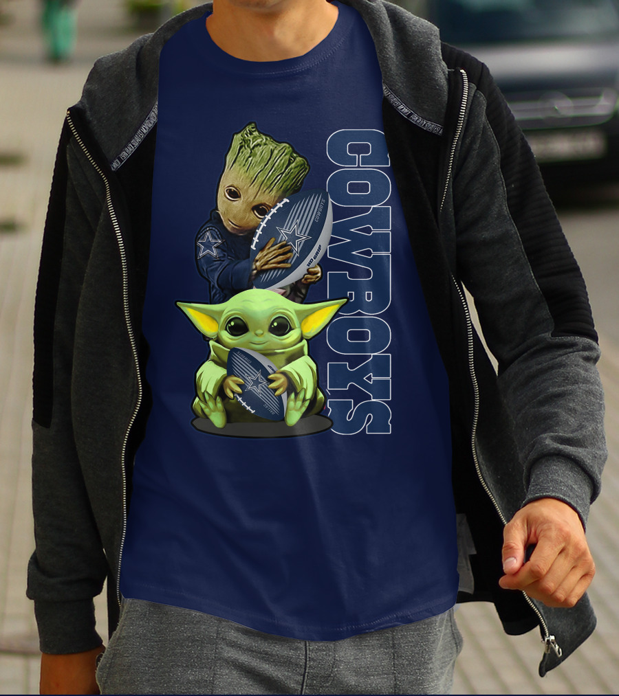 Grzd DALLAS COWBOYS COWBOYS Football Character T-Shirt