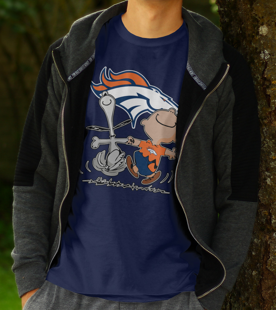 Denver Broncos Dancing Characters T-Shirt