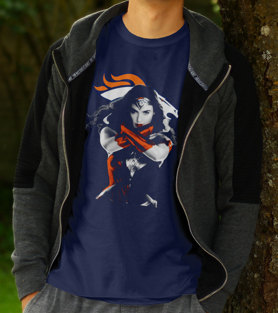 Denver Broncos Wonder Woman T-Shirt