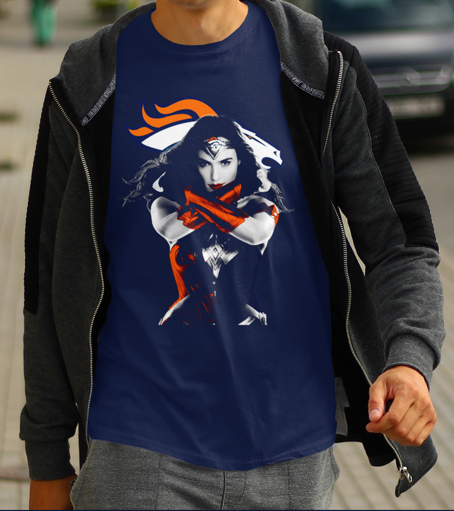 Denver Broncos Wonder Woman T-Shirt