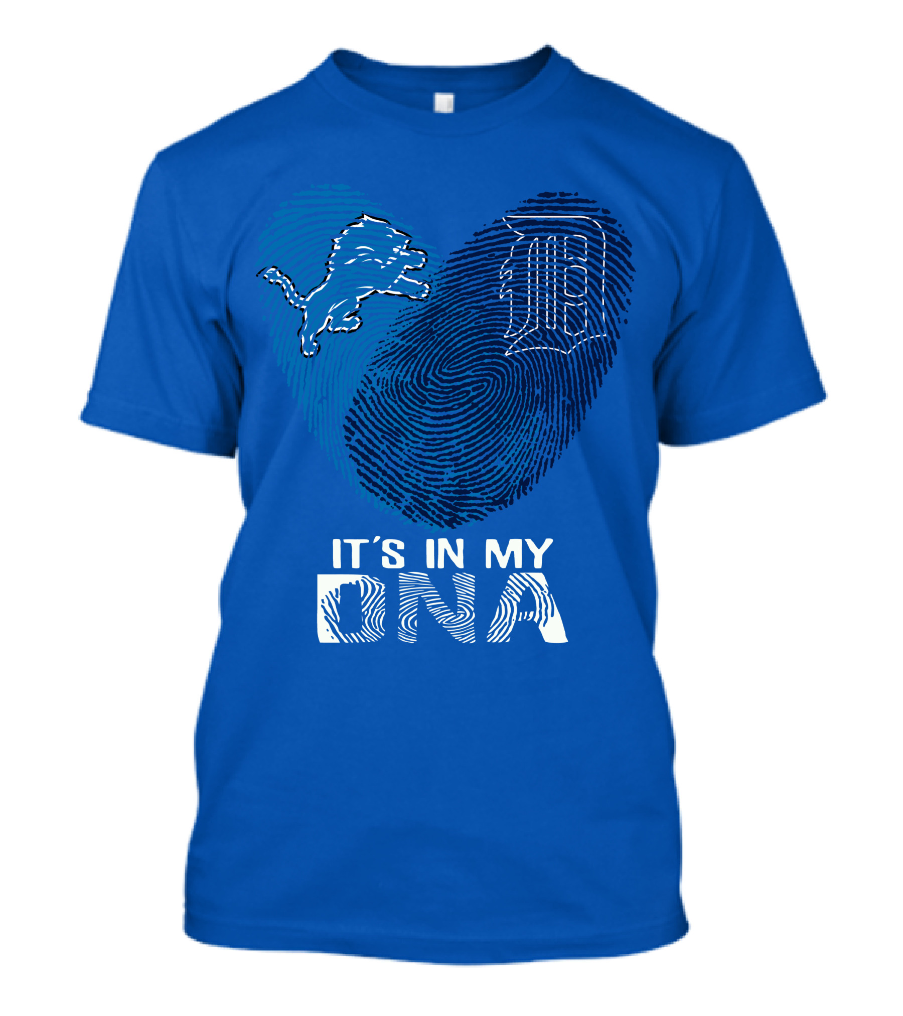 Detroit Lions Heart It's In My Dna T-Shirt