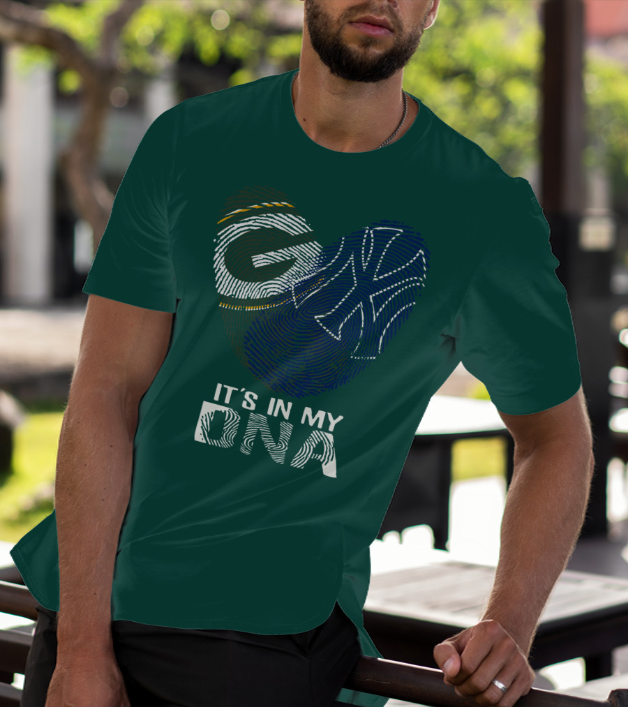 Green Bay Packers 40 It's In My Dna T-Shirt