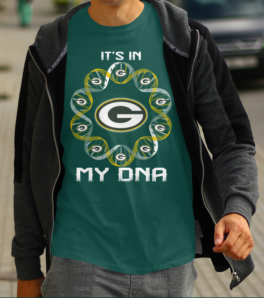 It's In My Dna Green Bay Packers T-Shirt