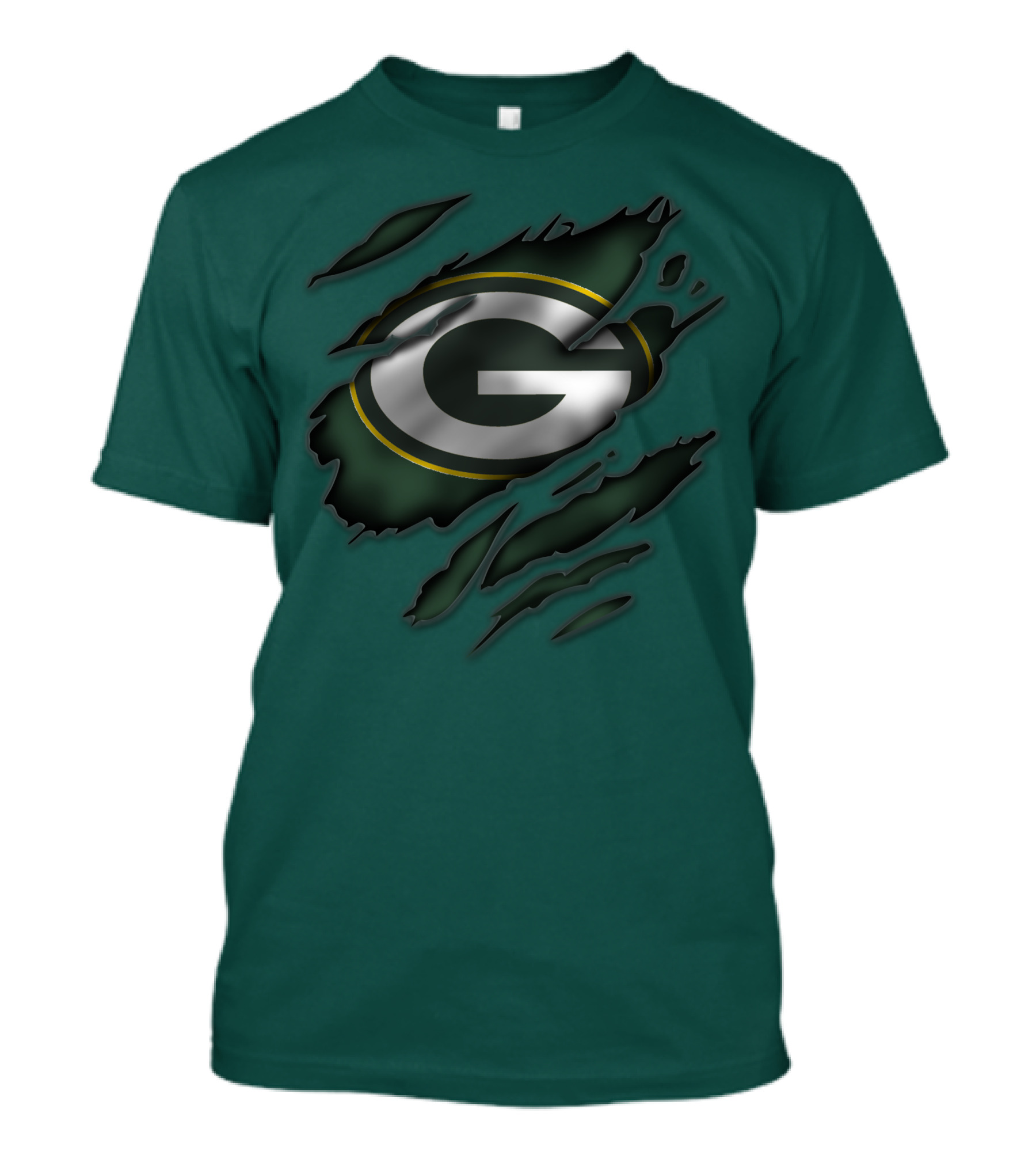 Green Bay Packers Iconic G Logo Tear-Away T-Shirt