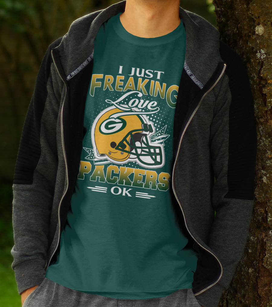 I Just Freaking Love Packers Ok T-Shirt