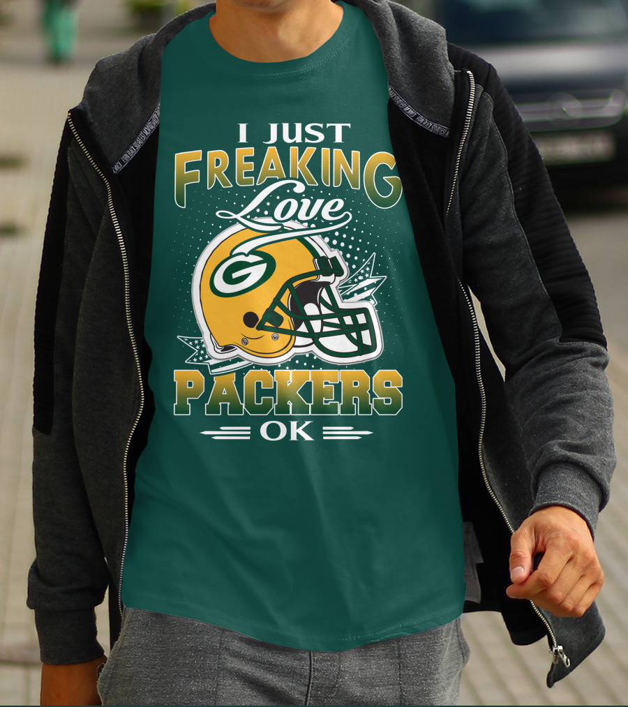 I Just Freaking Love Packers Ok T-Shirt