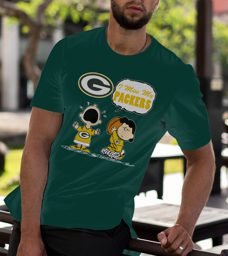 Green Bay Packers 09 I Miss My Packers T-Shirt