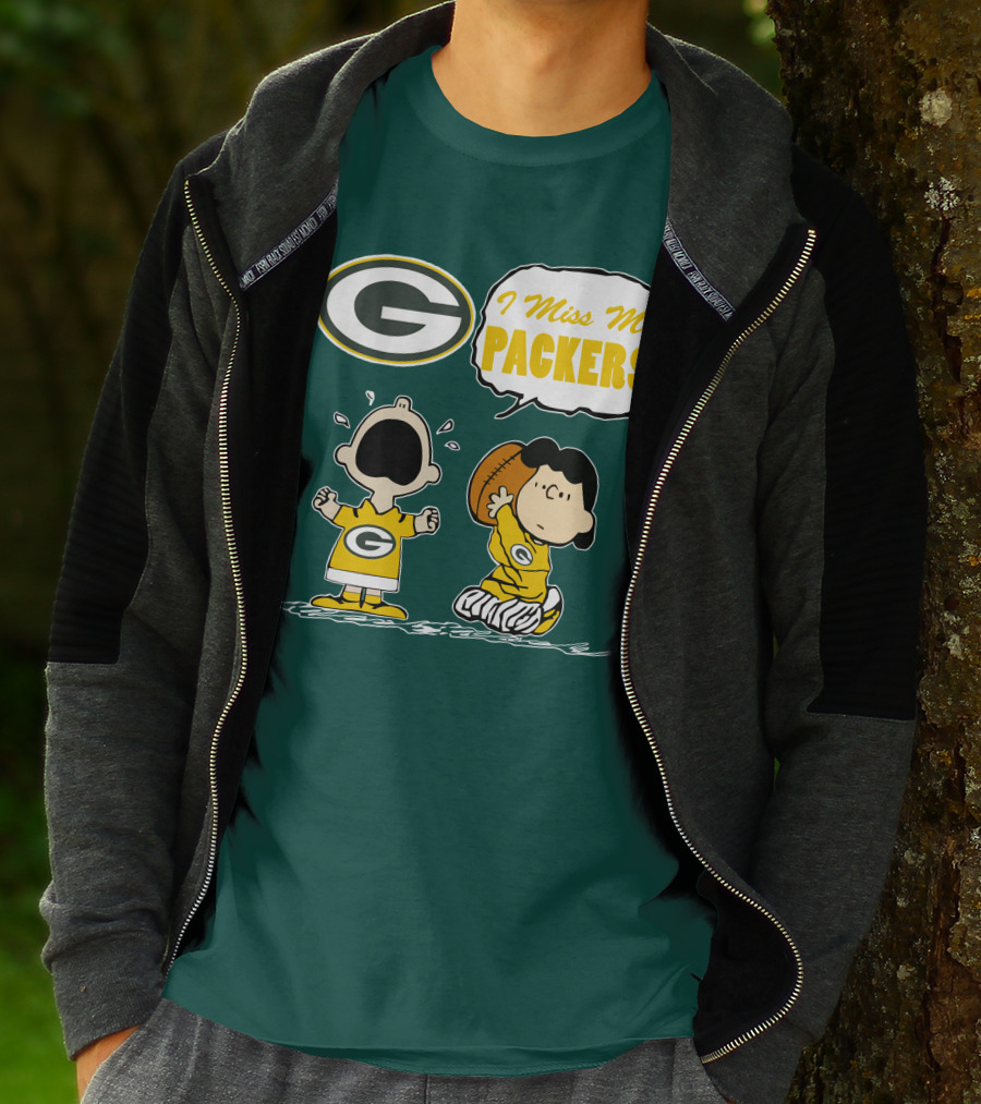 Green Bay Packers 09 I Miss My Packers T-Shirt