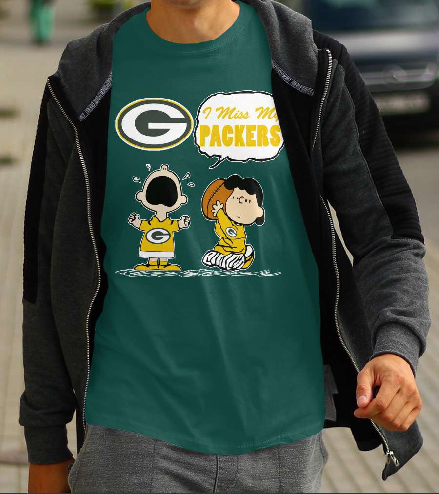 Green Bay Packers 09 I Miss My Packers T-Shirt