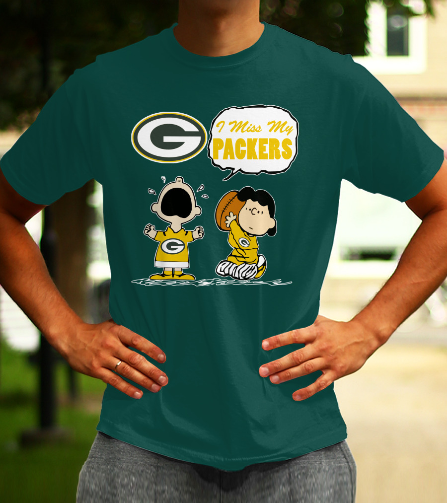 Green Bay Packers 09 I Miss My Packers T-Shirt