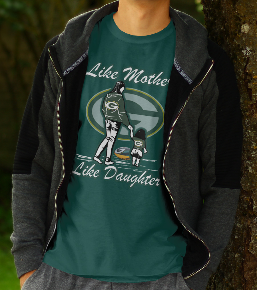 Like Mother Like Daughter Green Bay Packers T-Shirt
