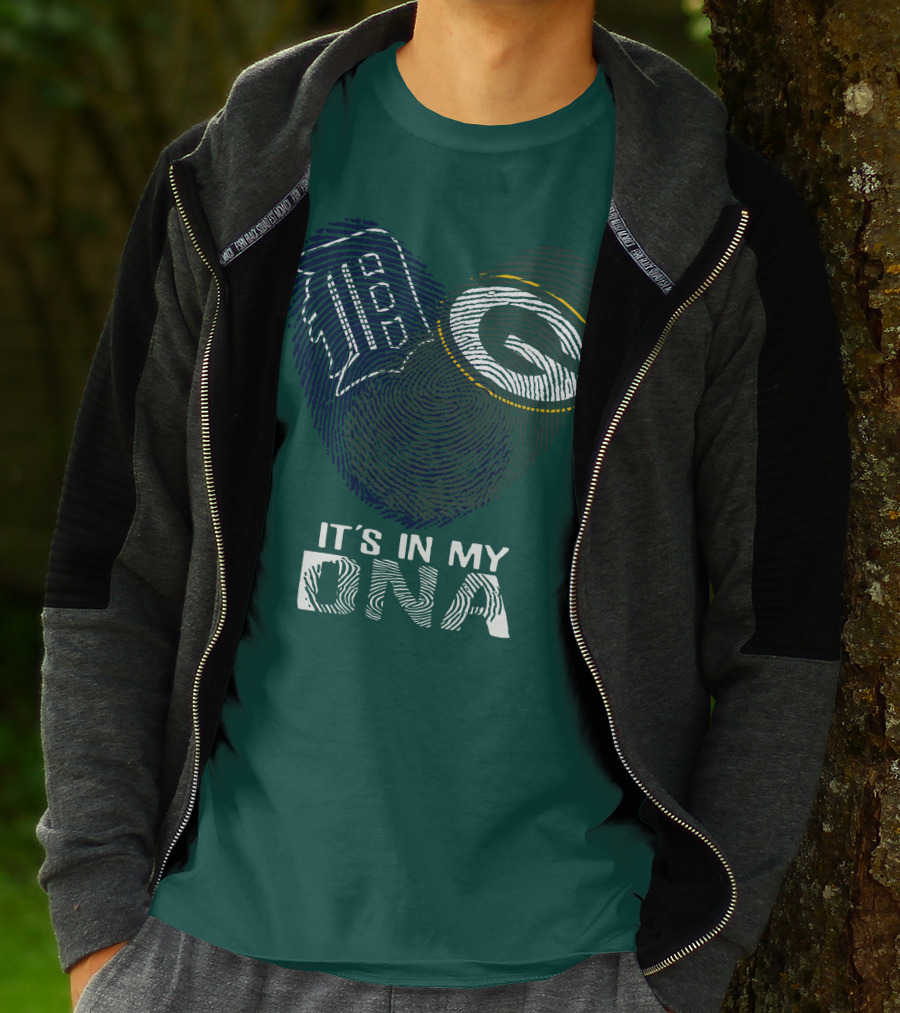 It's In My Dna Green Bay Packers 86 T-Shirt