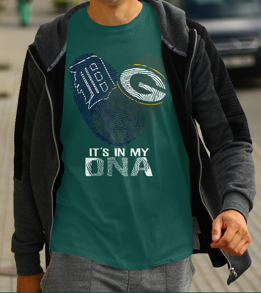 It's In My Dna Green Bay Packers 86 T-Shirt