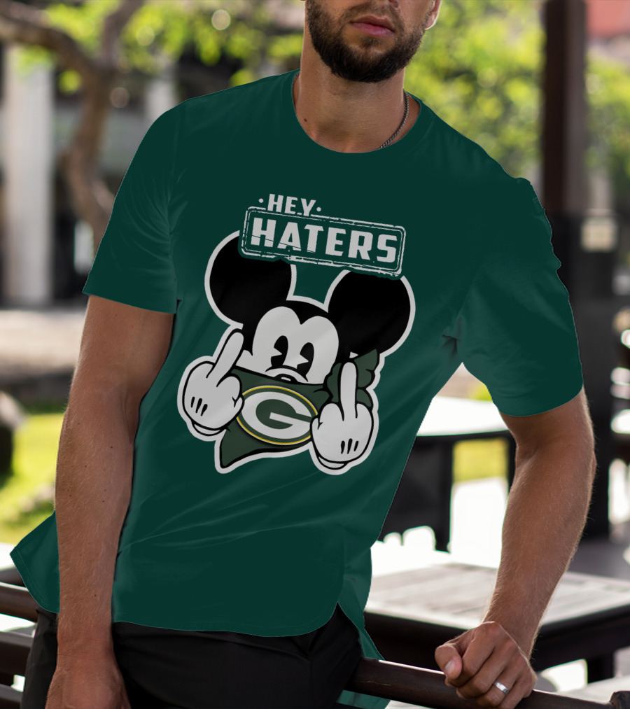 Hey Haters Mick Green Bay Packers T-Shirt