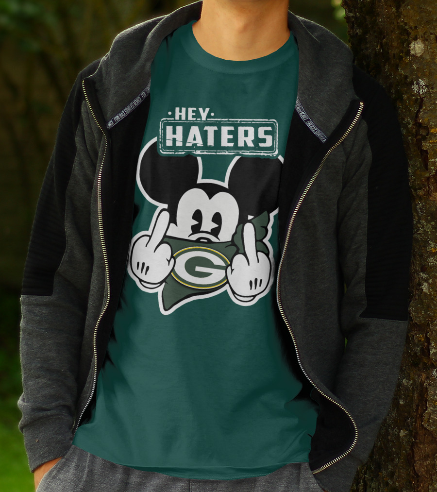 Hey Haters Mick Green Bay Packers T-Shirt