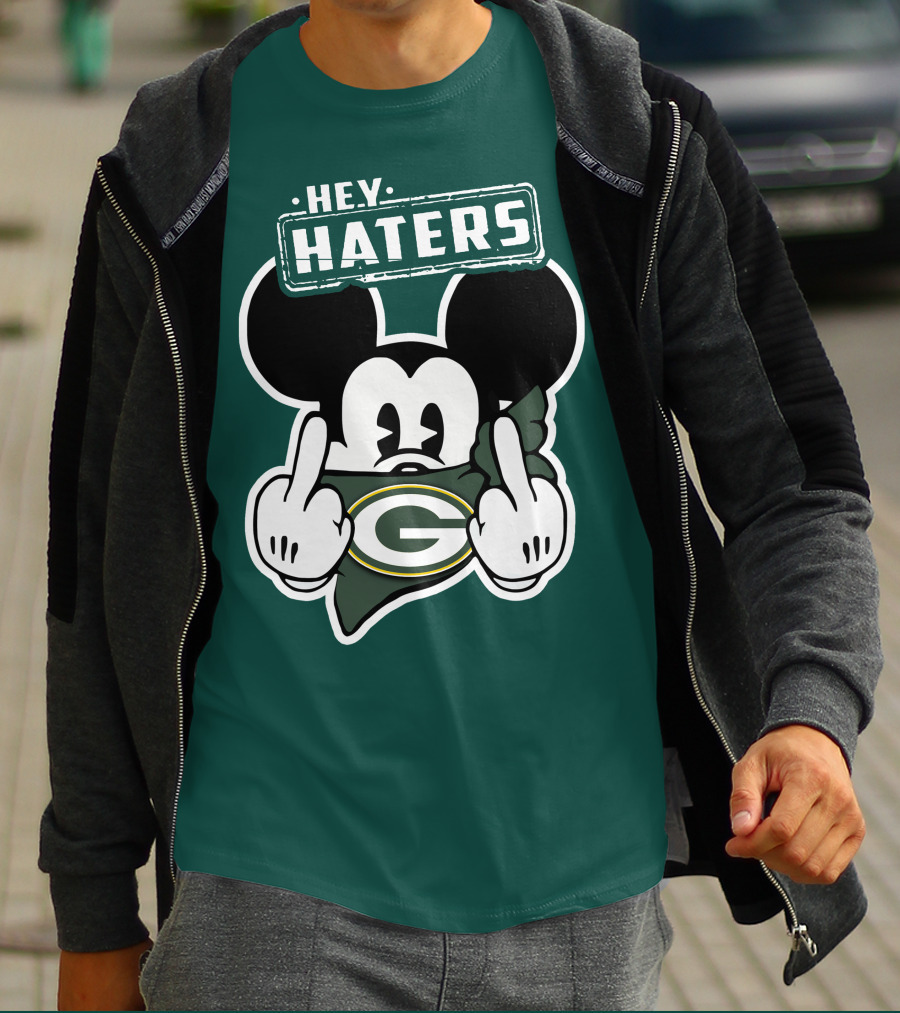 Hey Haters Mick Green Bay Packers T-Shirt