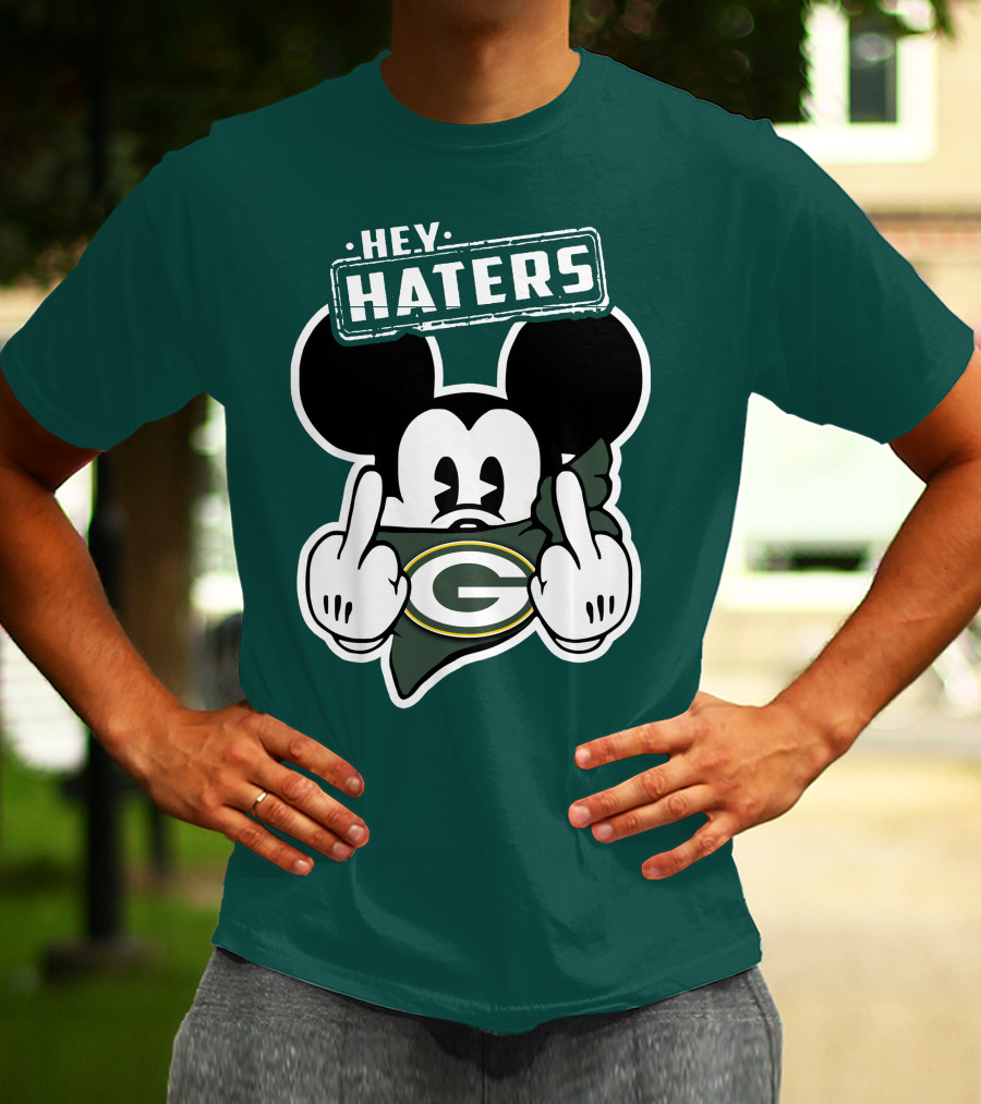 Hey Haters Mick Green Bay Packers T-Shirt