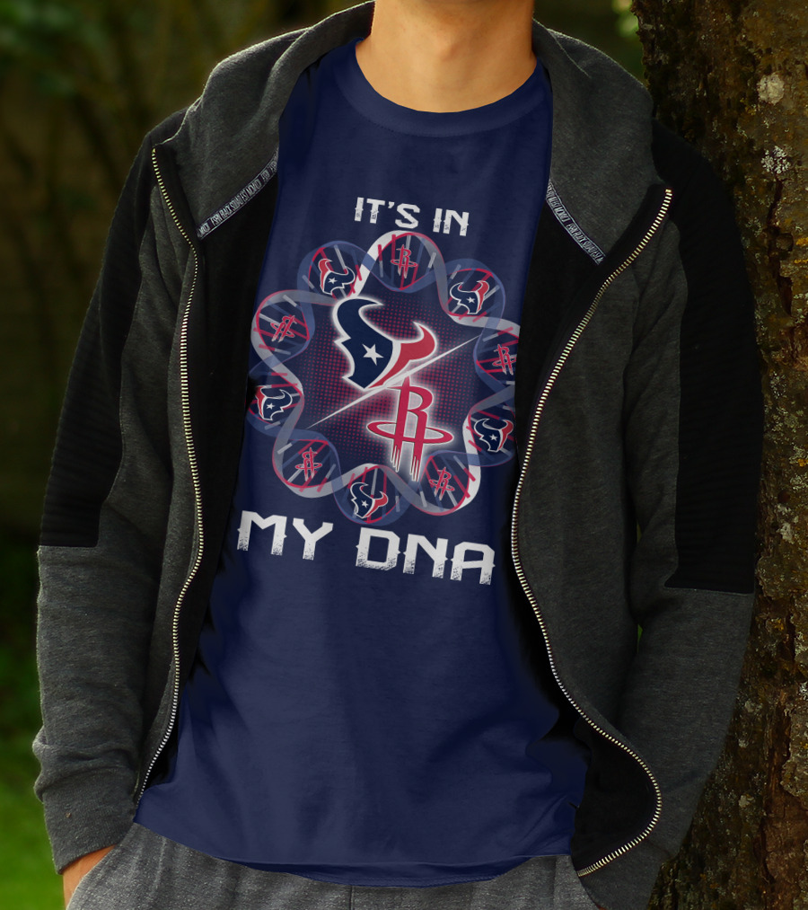 It's In My Dna Houston Texans Rockets T-Shirt