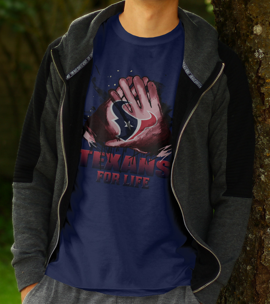 Texans For Life Houston 47 T-Shirt
