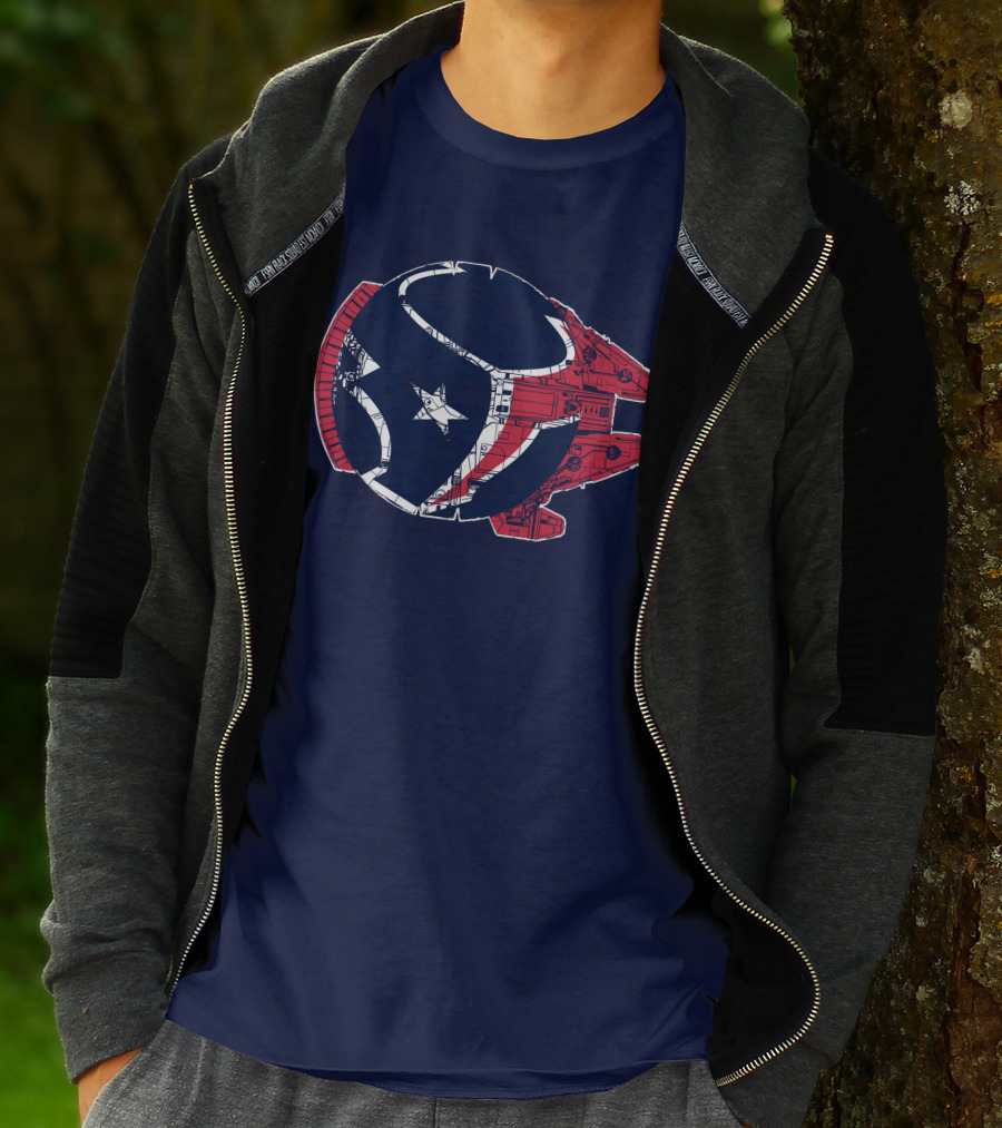 Houston Texans 76 Starship Tribute T-Shirt