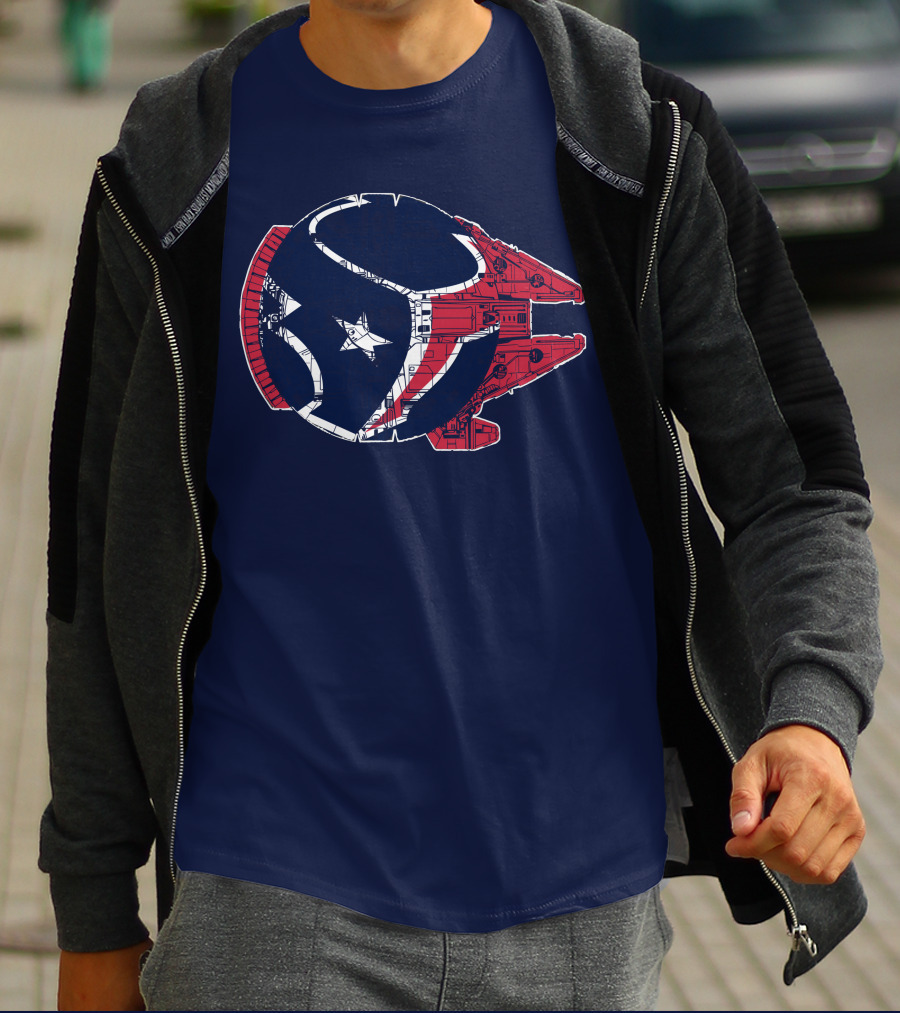 Houston Texans 76 Starship Tribute T-Shirt