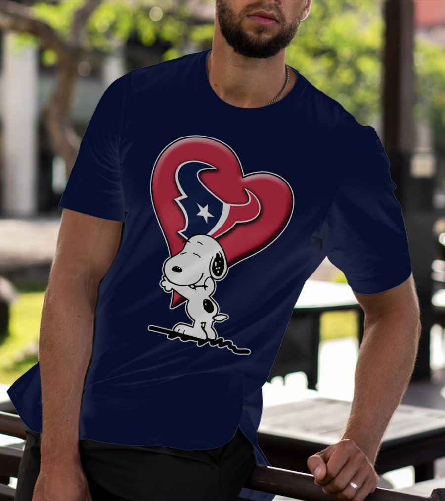 Snp Houston Texans Heart Embrace T-Shirt