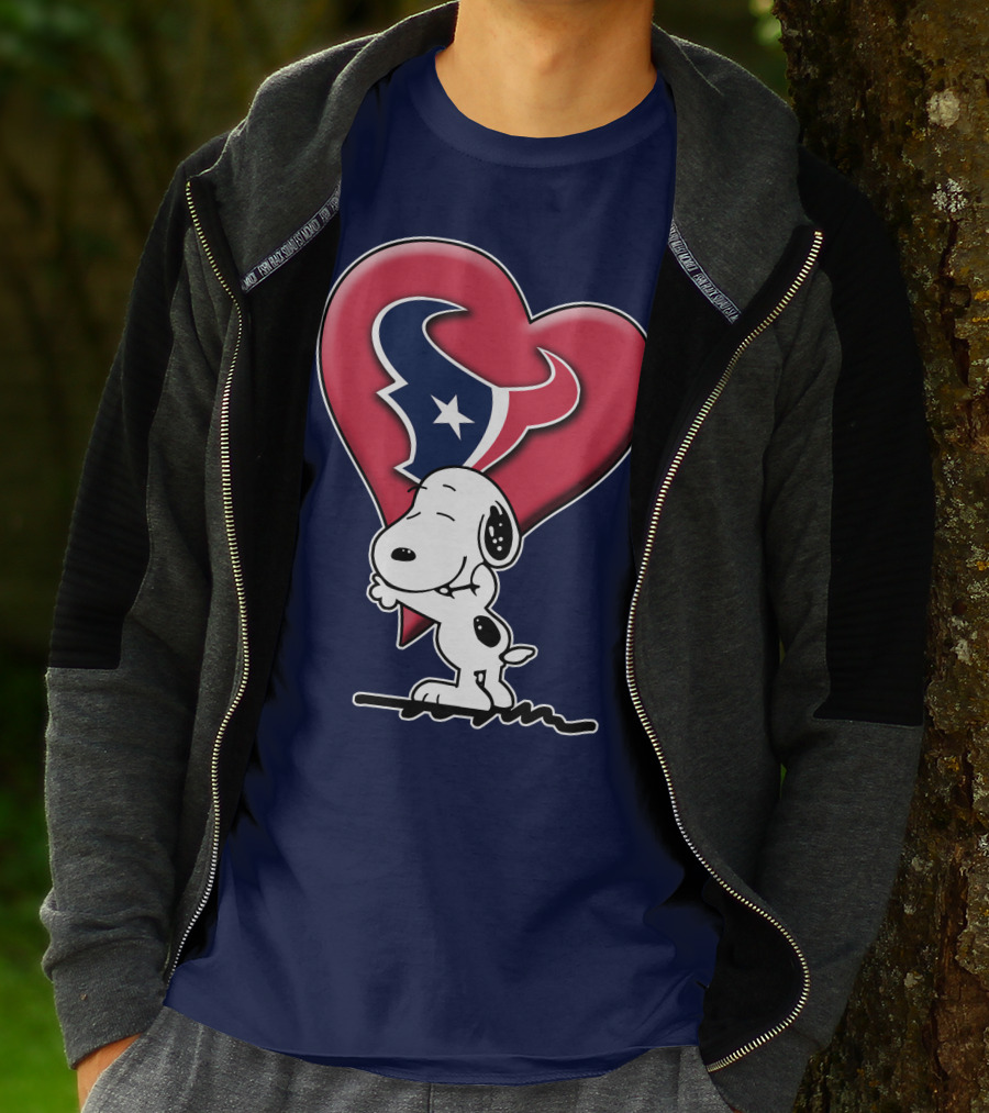 Snp Houston Texans Heart Embrace T-Shirt