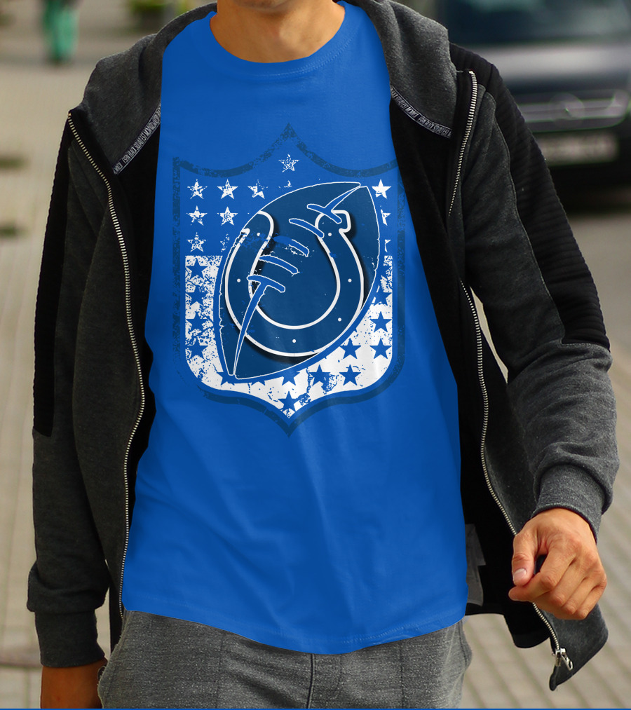 Indianapolis Colts Football Stars Shield T-Shirt