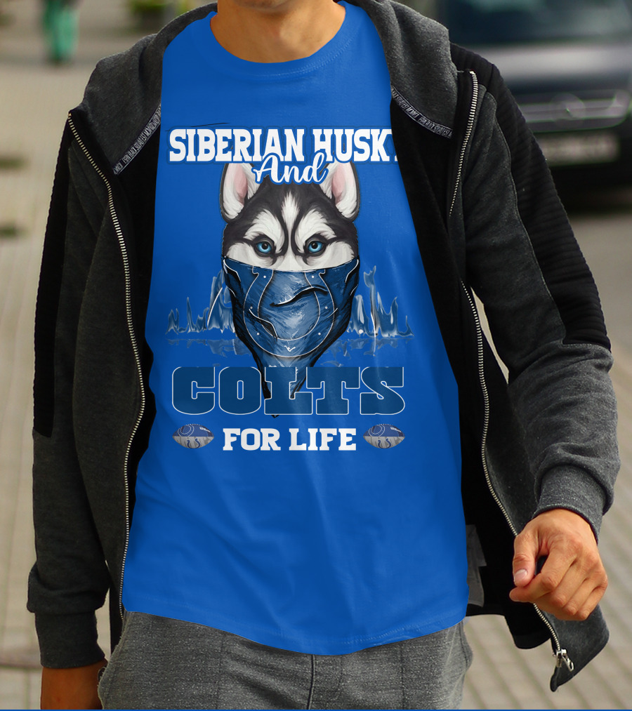 Siberian Husky And Colts For Life T-Shirt