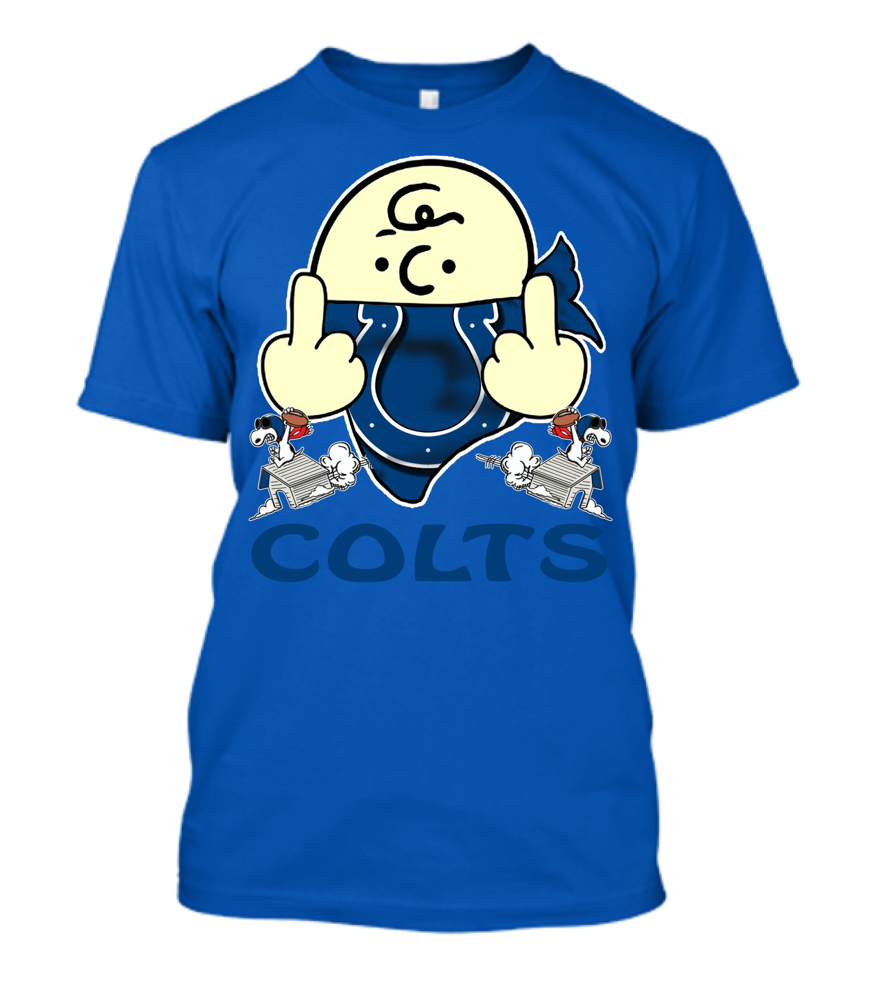Colts Charlie Brown And Snoopy Indianapolis T-Shirt