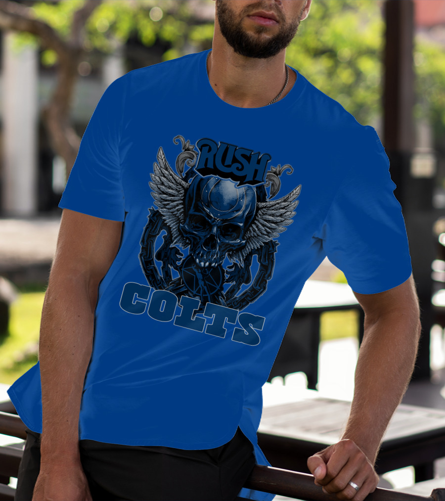 Rush Colts Skull Wings T-Shirt