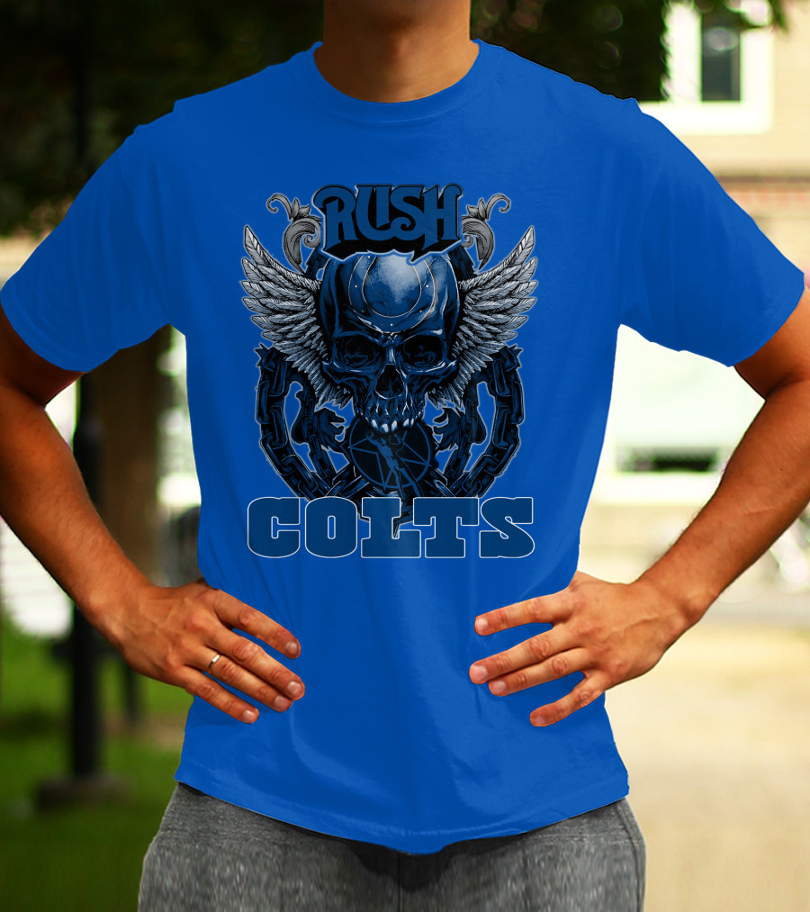 Rush Colts Skull Wings T-Shirt