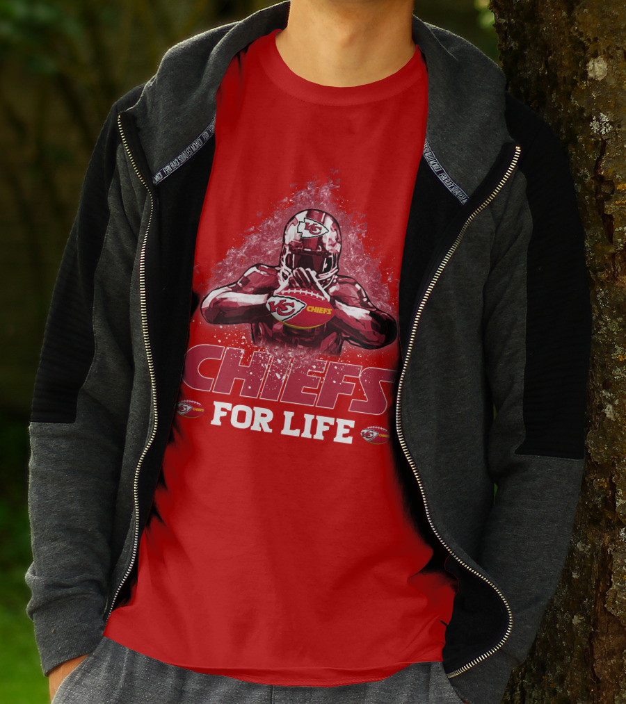 Chiefs For Life Kansas City Chiefs T-Shirt