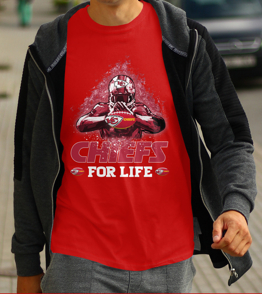 Chiefs For Life Kansas City Chiefs T-Shirt