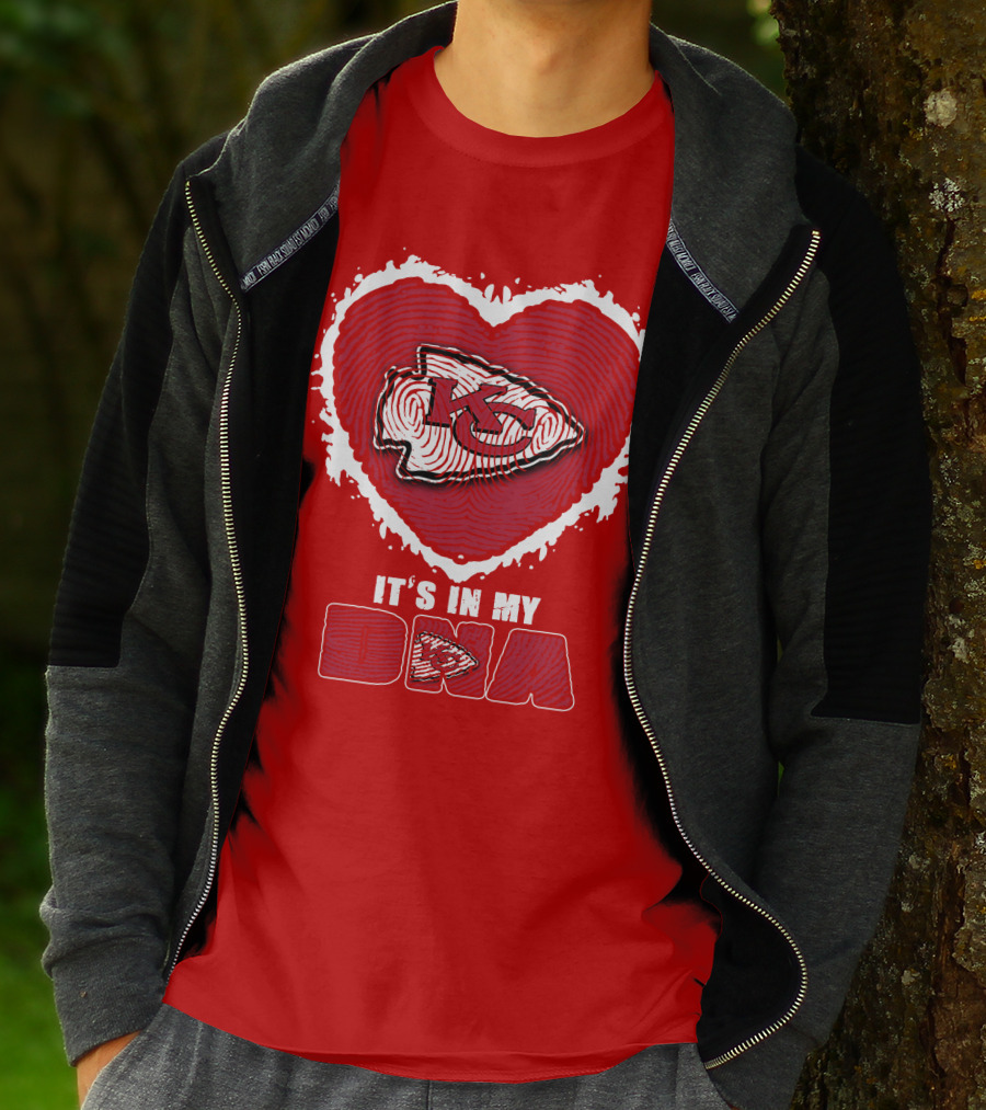 It's In My Dna Kansas City Chiefs T-Shirt