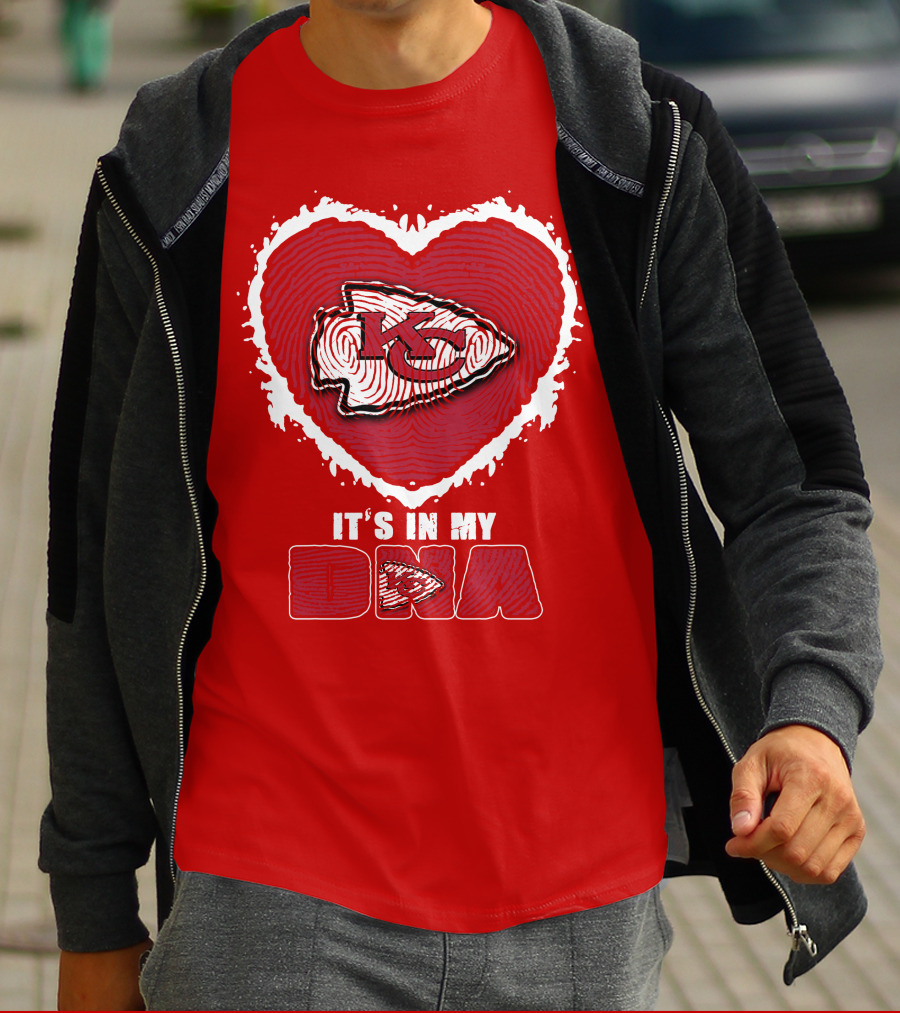 It's In My Dna Kansas City Chiefs T-Shirt